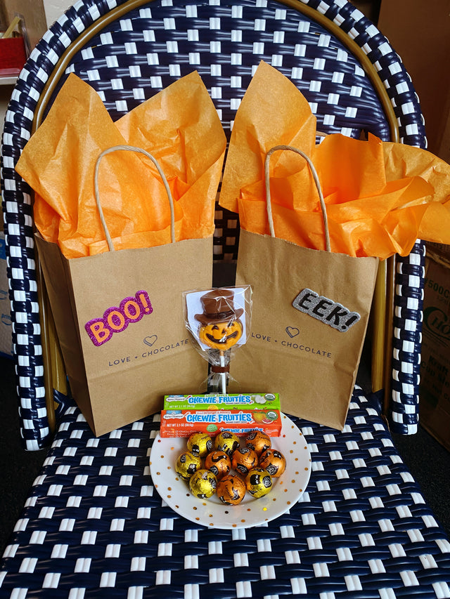 Halloween Care Packages at Love + Chocolate!