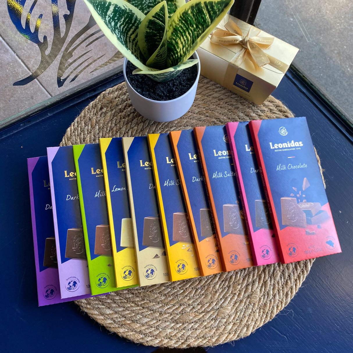Leonidas Chocolate Bars - Love + Chocolate