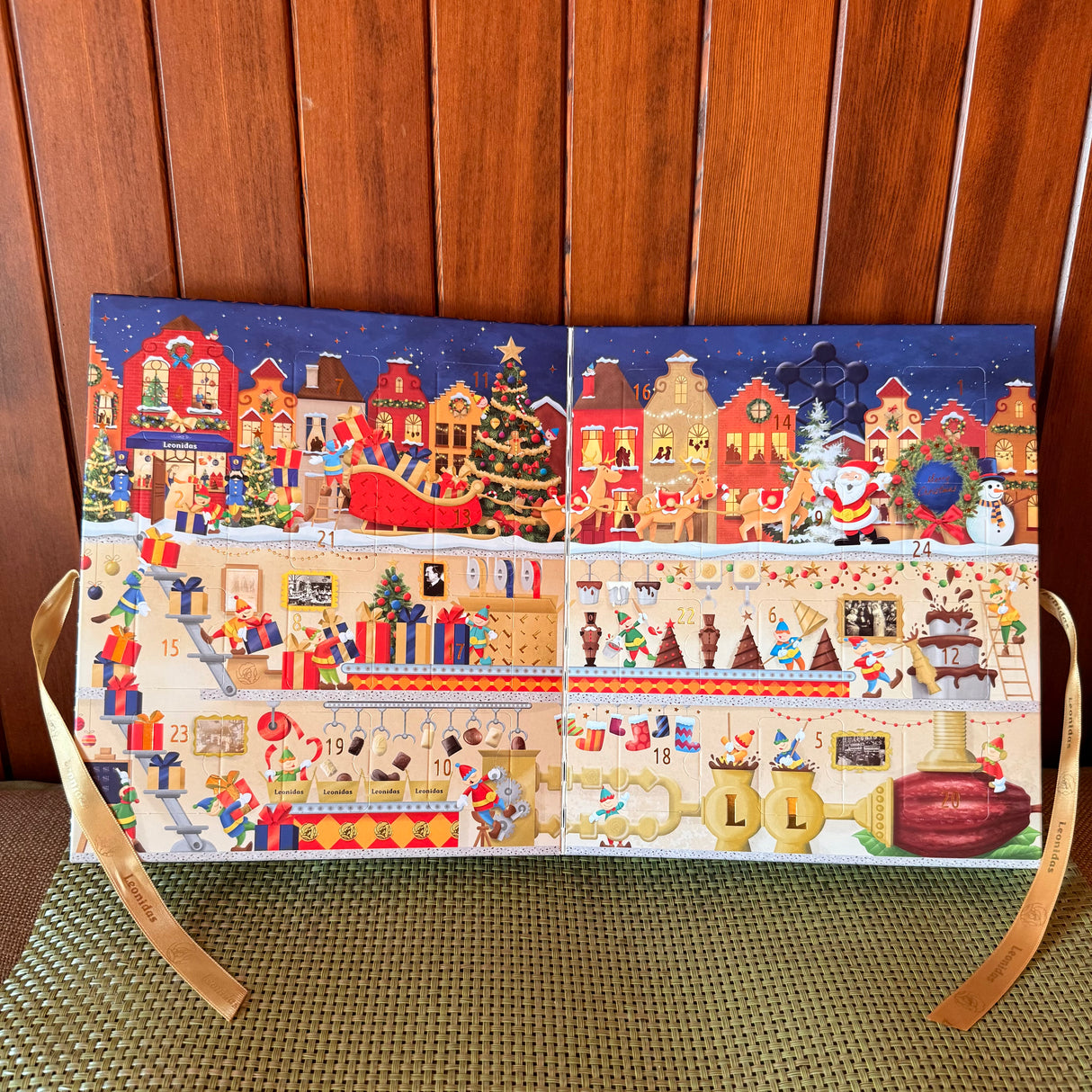 Leonidas Holiday Gift Box - Advent Calendar - Love + Chocolate