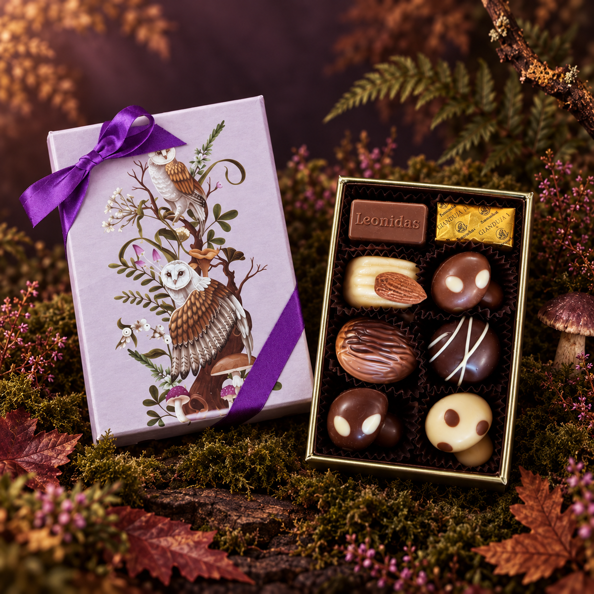 Woodland Owl Gift Box - 8 Piece