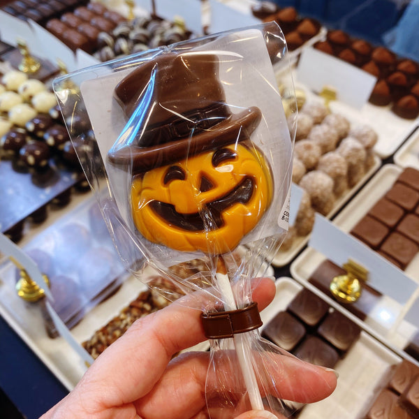 Halloween Milk Chocolate Lollipops