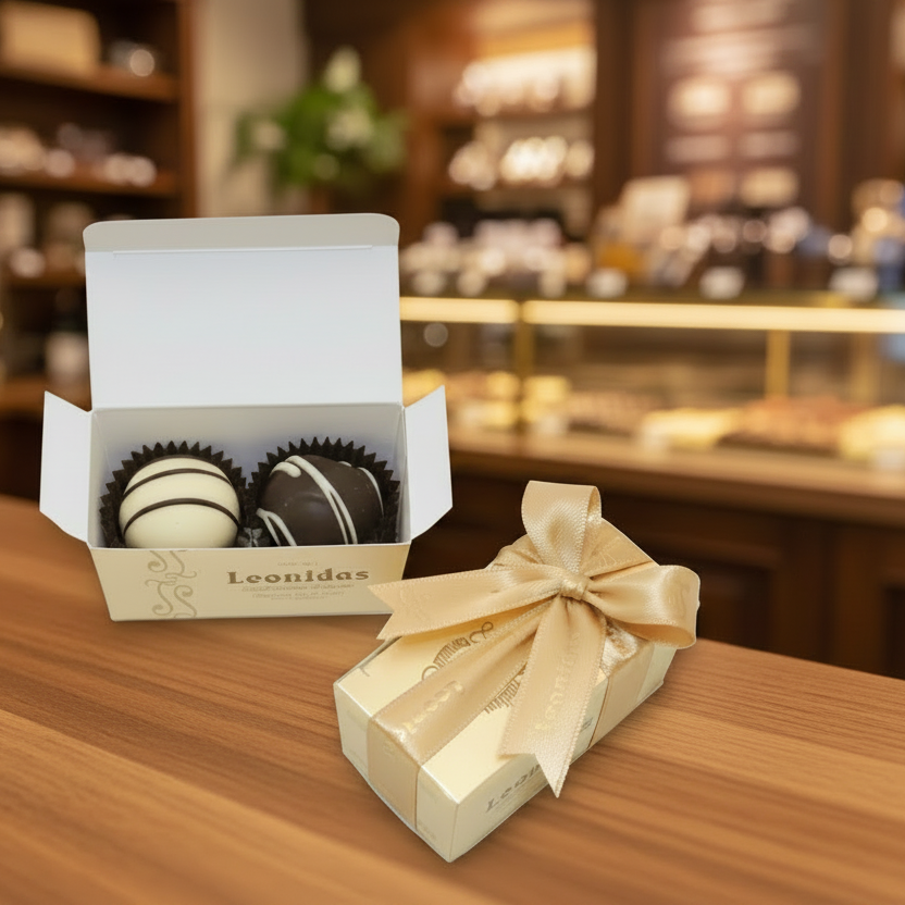 Leonidas Belgian 2 piece gift box usa