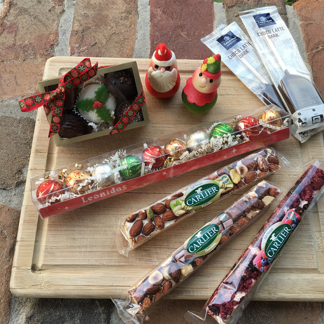 Leonidas Belgian Chocolates Stocking Stuffers Christmas Nougat Marzipan Love + Chocolate
