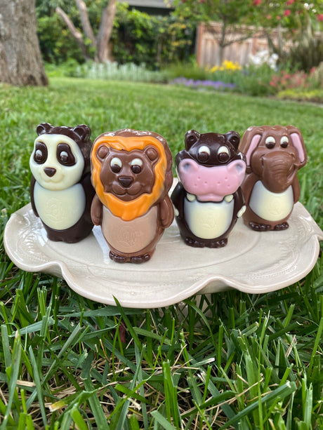 belgium chocolate easter bunny gift bags 