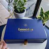 Leonidas Gift Box - Blue Drawer 40pc - Love + Chocolate
