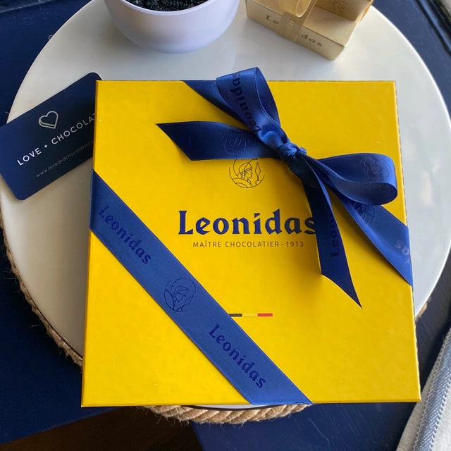 Leonidas Gift Box - Yellow 16pc - Love + Chocolate