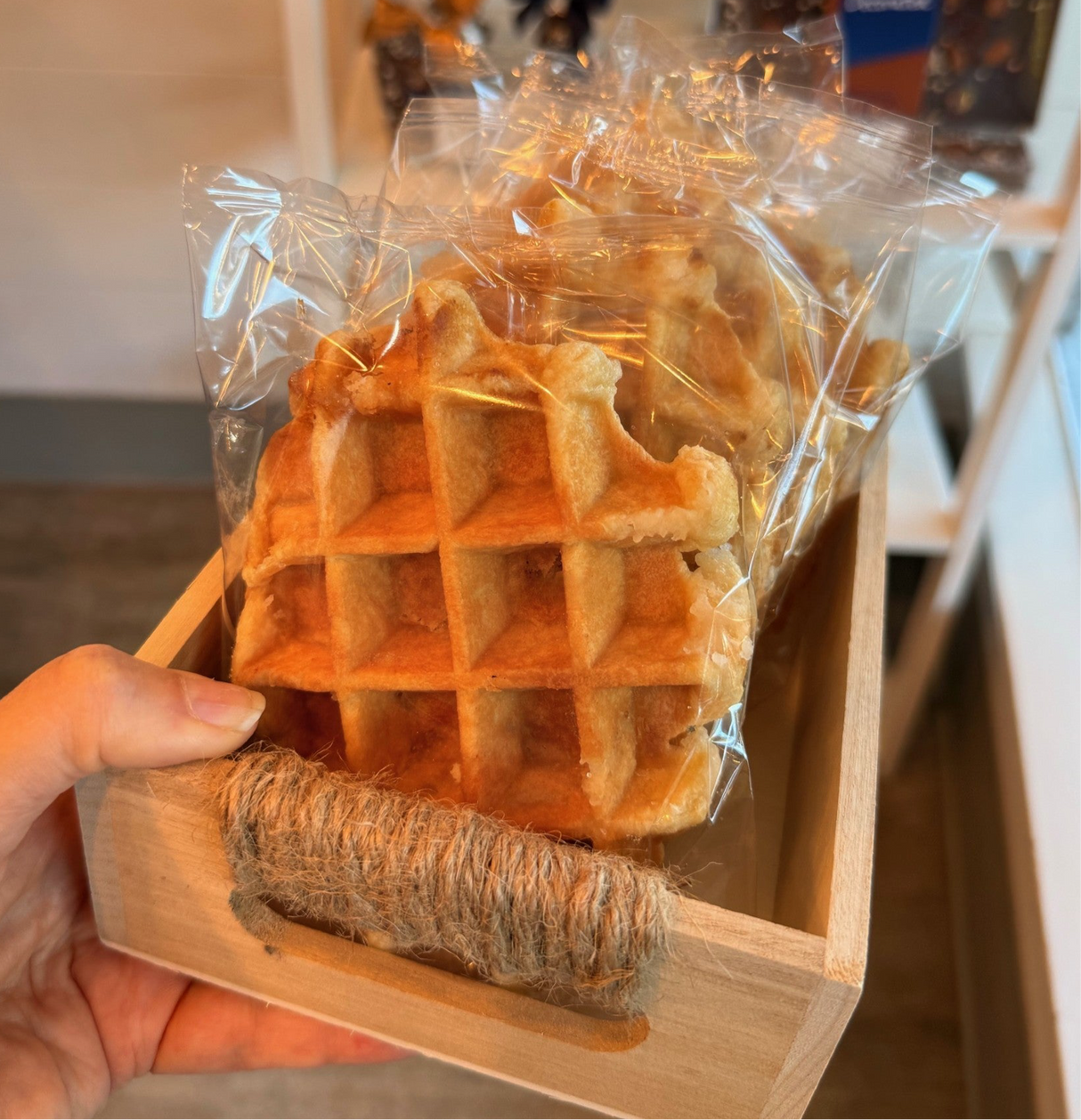 Belgian Liege Waffles - Love + Chocolate