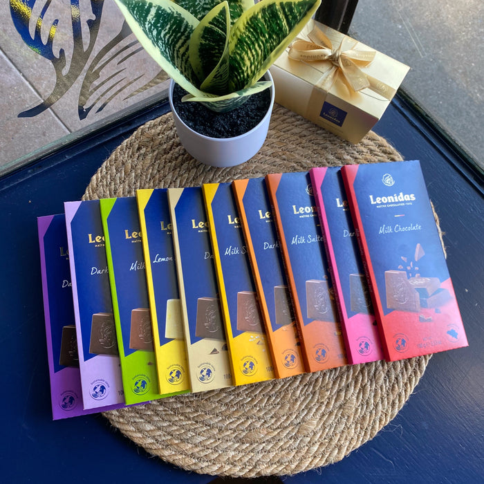 Leonidas Chocolate Bars - Love + Chocolate