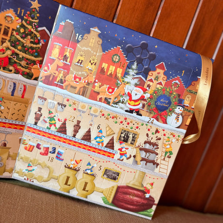 Leonidas Holiday Gift Box - Advent Calendar - Love + Chocolate