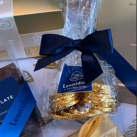 Leonidas Gold Coins - Love + Chocolate