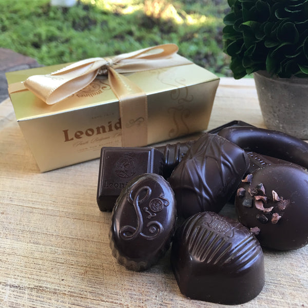 Leonidas dark chocolate ballotin Belgian chocolate gift box