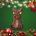 Chocolate Leonidas Reindeer Figurine