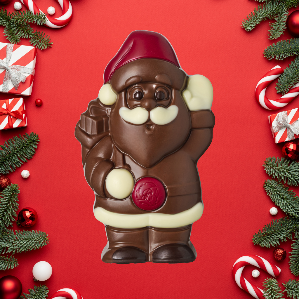 Milk Chocolate Leonidas Santa Figurine