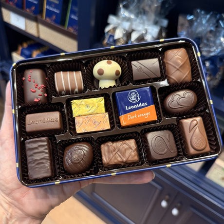 Leonidas Gift Tin - Blue 14pc
