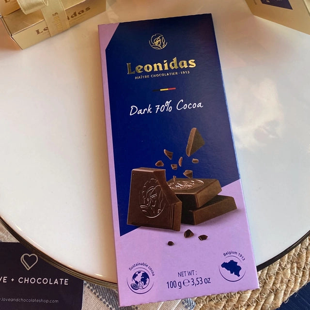 Leonidas Chocolate Bars - Love + Chocolate