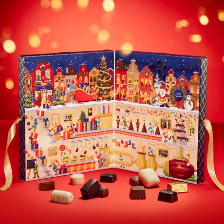 Leonidas Holiday Gift Box - Advent Calendar - Love + Chocolate