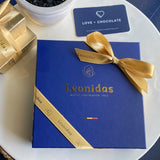 Leonidas Gift Box - Blue 9/16pc - Love + Chocolate
