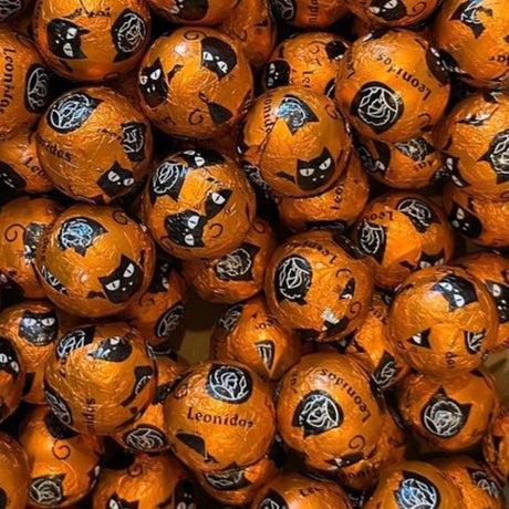 Leonidas Halloween Gift Box - Foil Balls 15ct - Love + Chocolate
