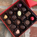 Square Leonidas Valentine's Box - 16 Piece