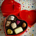 Small Velvet 2-Layer (14-piece) Heart Box