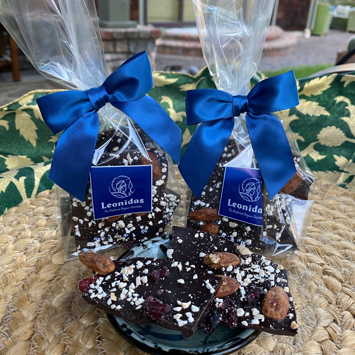 Leonidas Chocolate Bark - Dark - Love + Chocolate