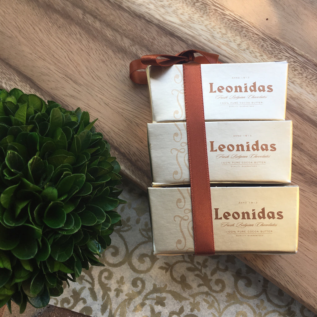Leonidas Two-Pack Chocolate Stack - Love Chocolate