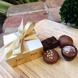 Leonidas Party Favor 4-pack - Love Chocolate