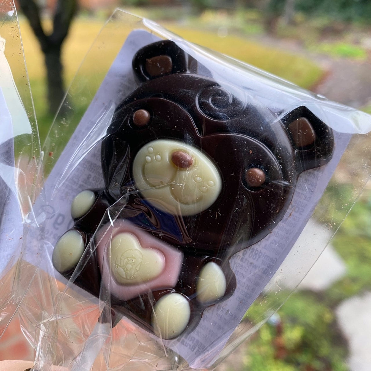 Leonidas Chocolate Lollipop - Teddy Bear - Love + Chocolate