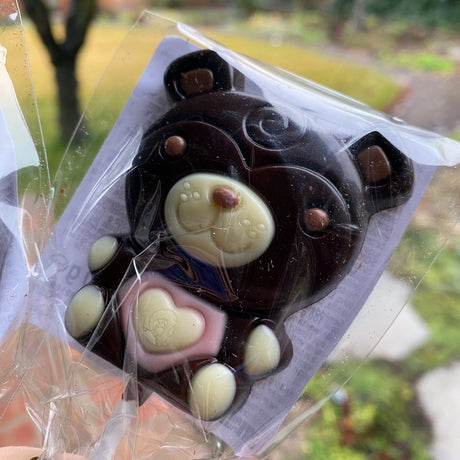 Leonidas Chocolate Lollipop - Teddy Bear - Love + Chocolate